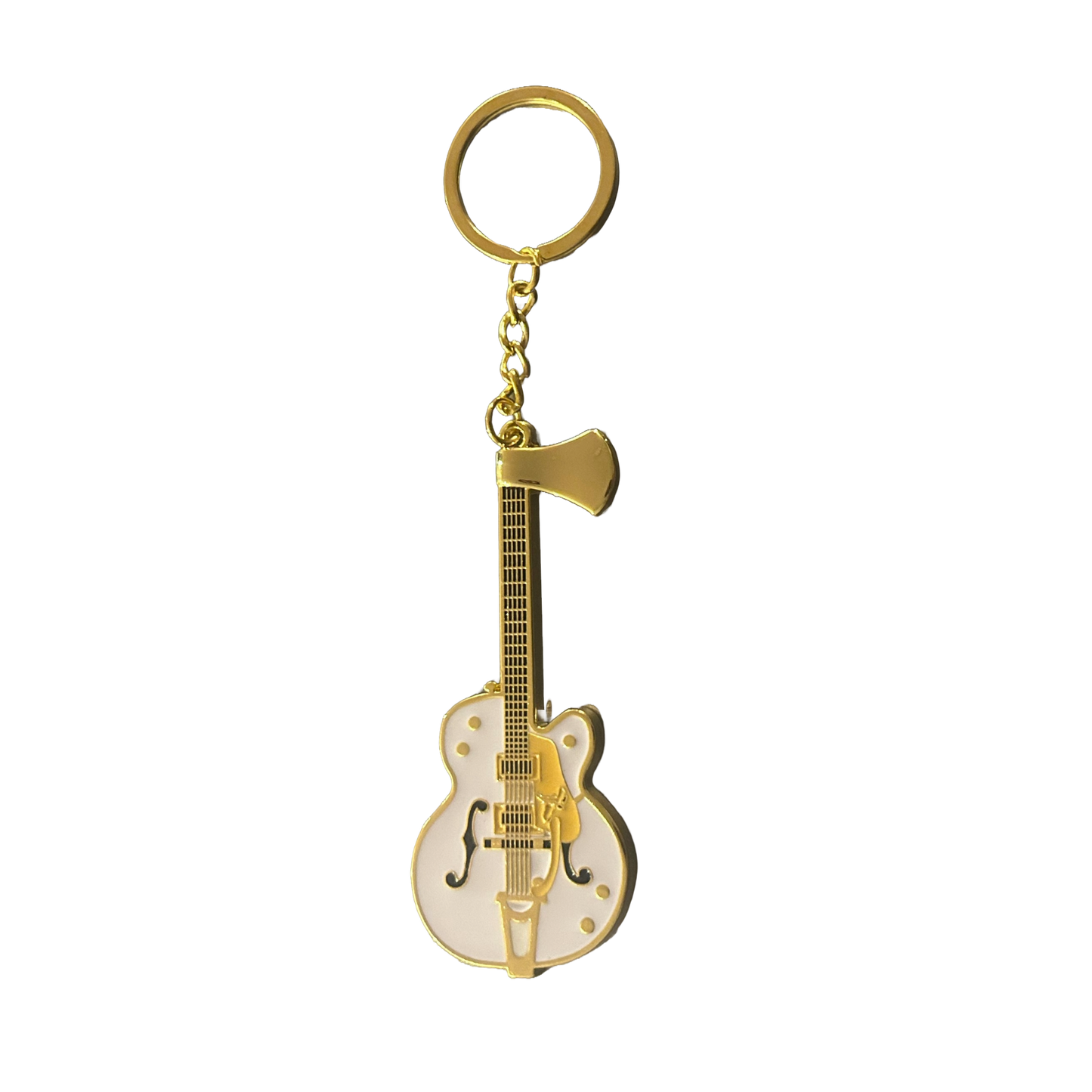 White Gretsch Keychains