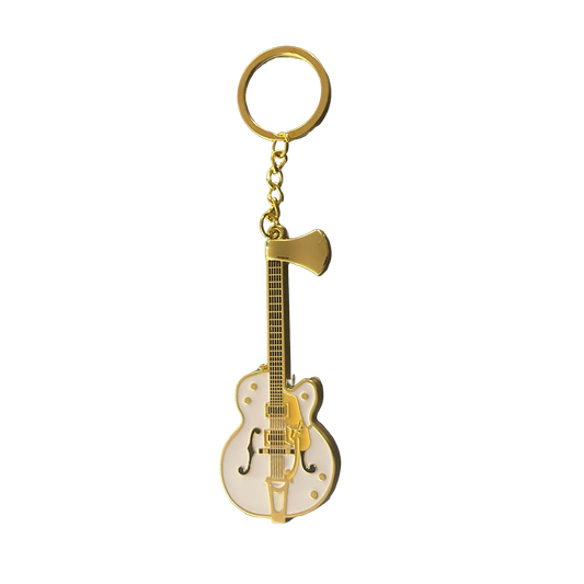 White Gretsch Keychains