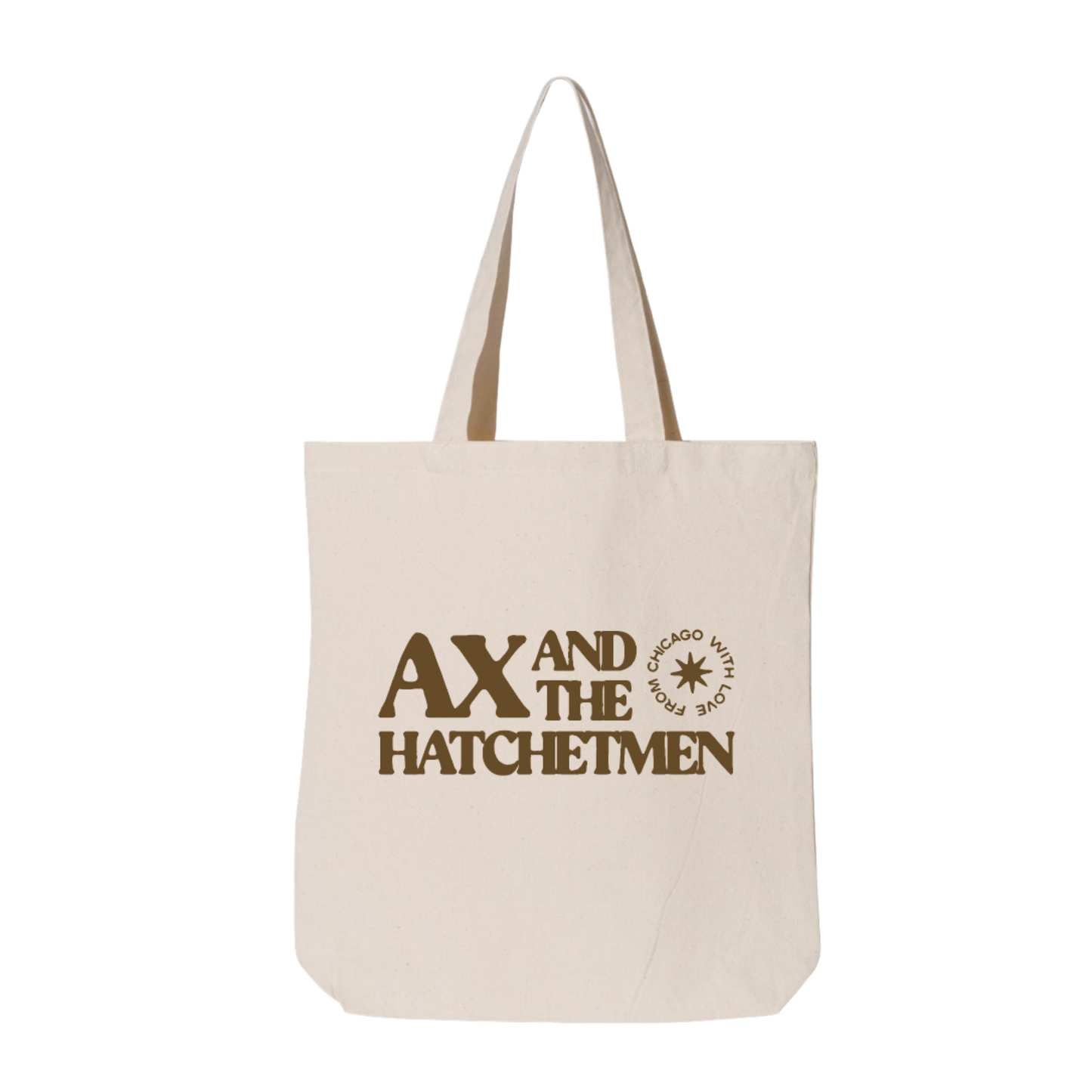 Brown "From Chicago With Love" Totes