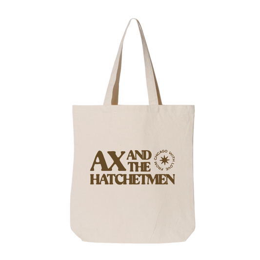 Brown "From Chicago With Love" Totes